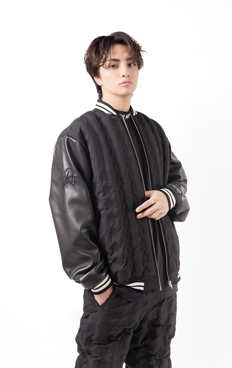 Warmer emboss blouson – MIRROR9