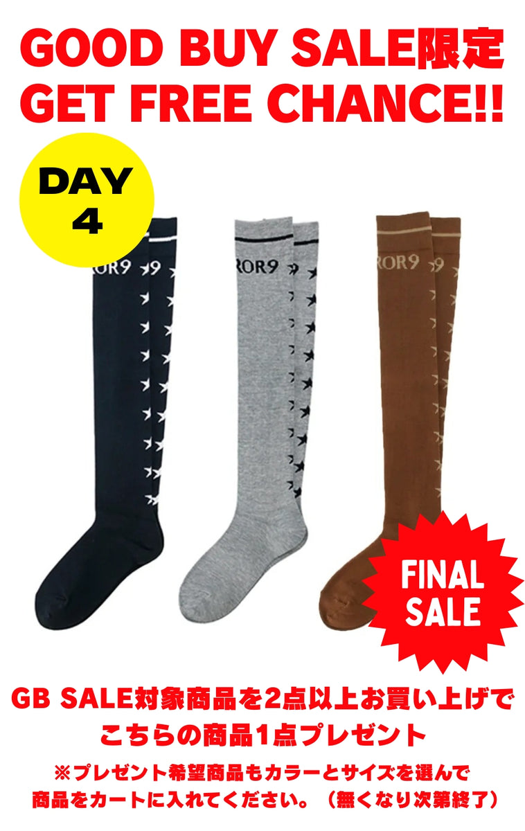 FINAL SALE】Kneehigh socks/3color – MIRROR9