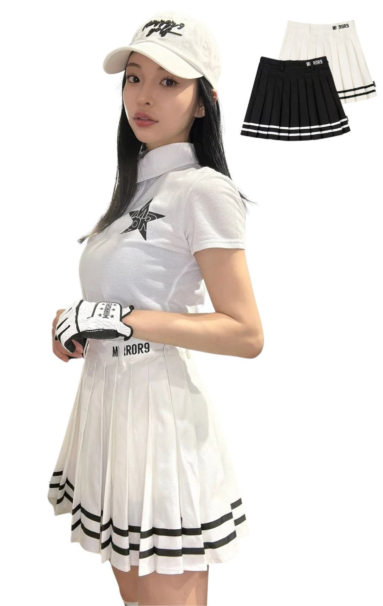 FINAL SALE】Marina pleats skirt/2color – MIRROR9