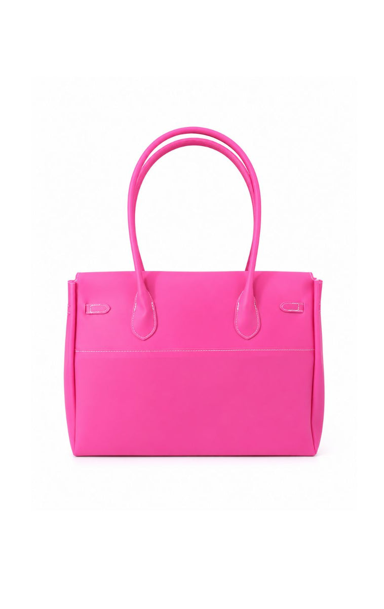 予約商品】MIRROR9 jelly bag & Initial key charm set/PINK(8月中旬