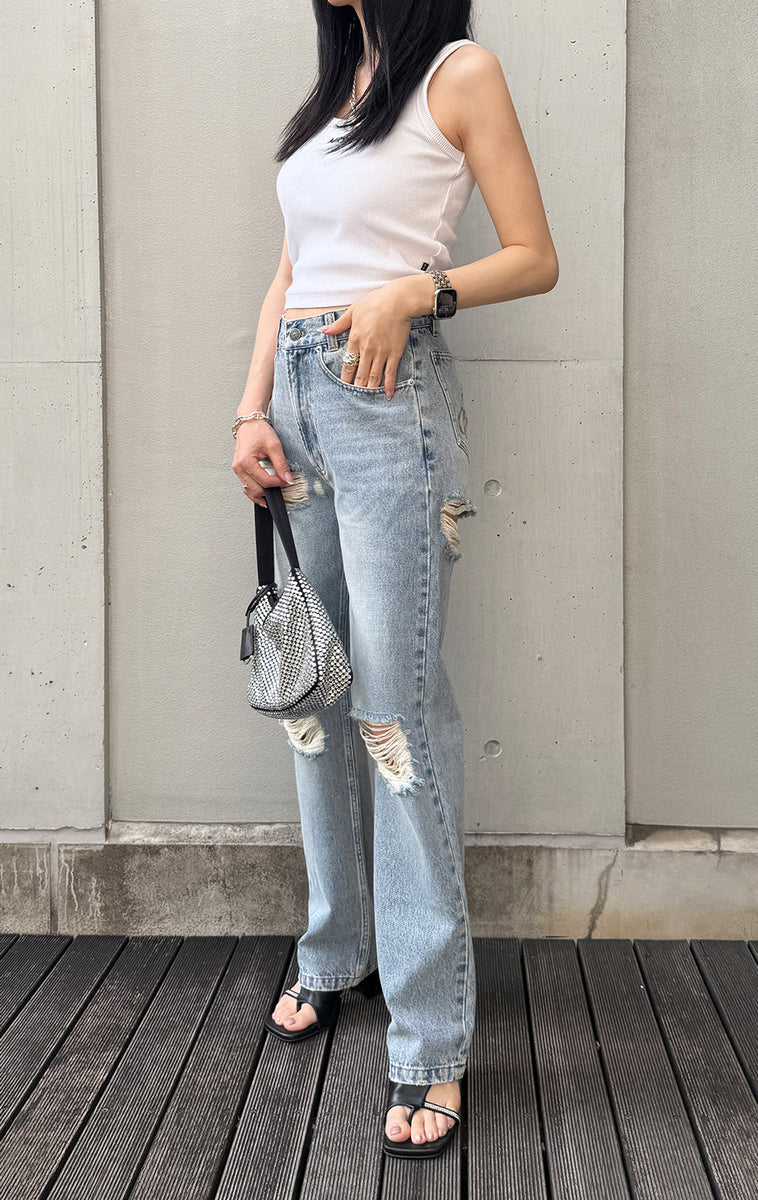 ミラーナイン　Marie damage denim Marie damage denim – MIRROR9