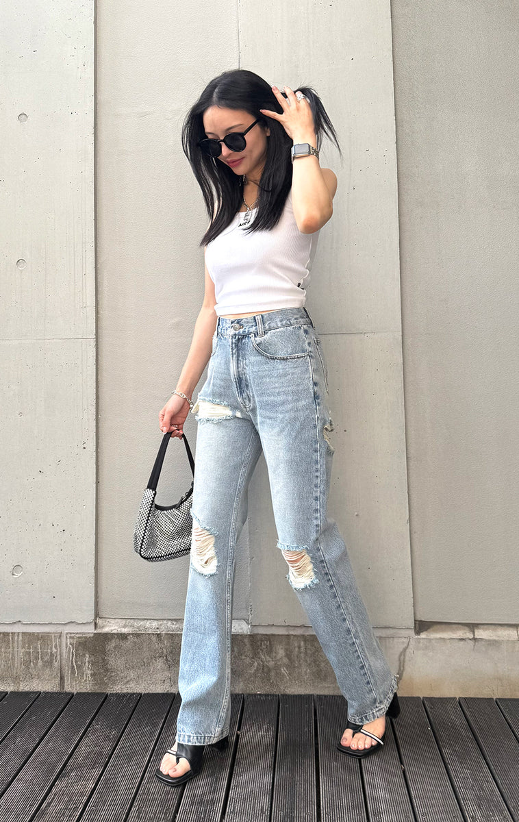 ミラーナイン　Marie damage denim Marie damage denim – MIRROR9