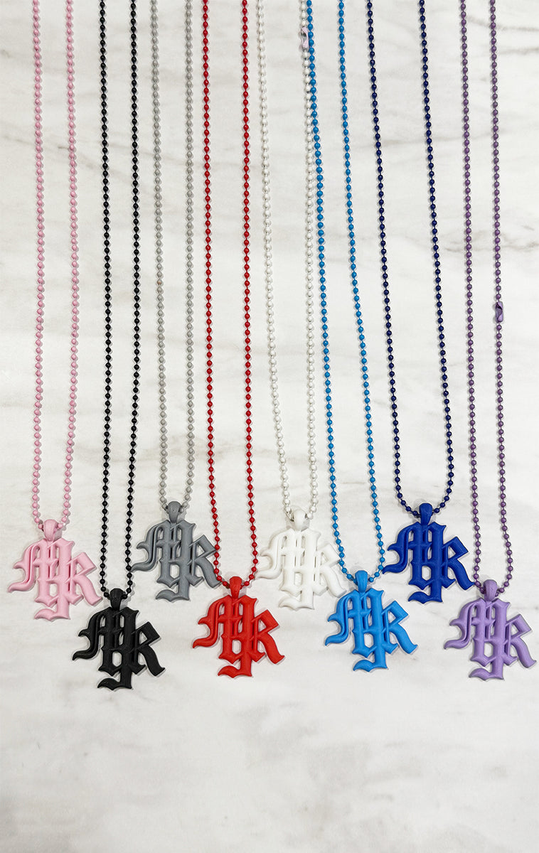 MR9 logo neckless complete set/8color set – MIRROR9