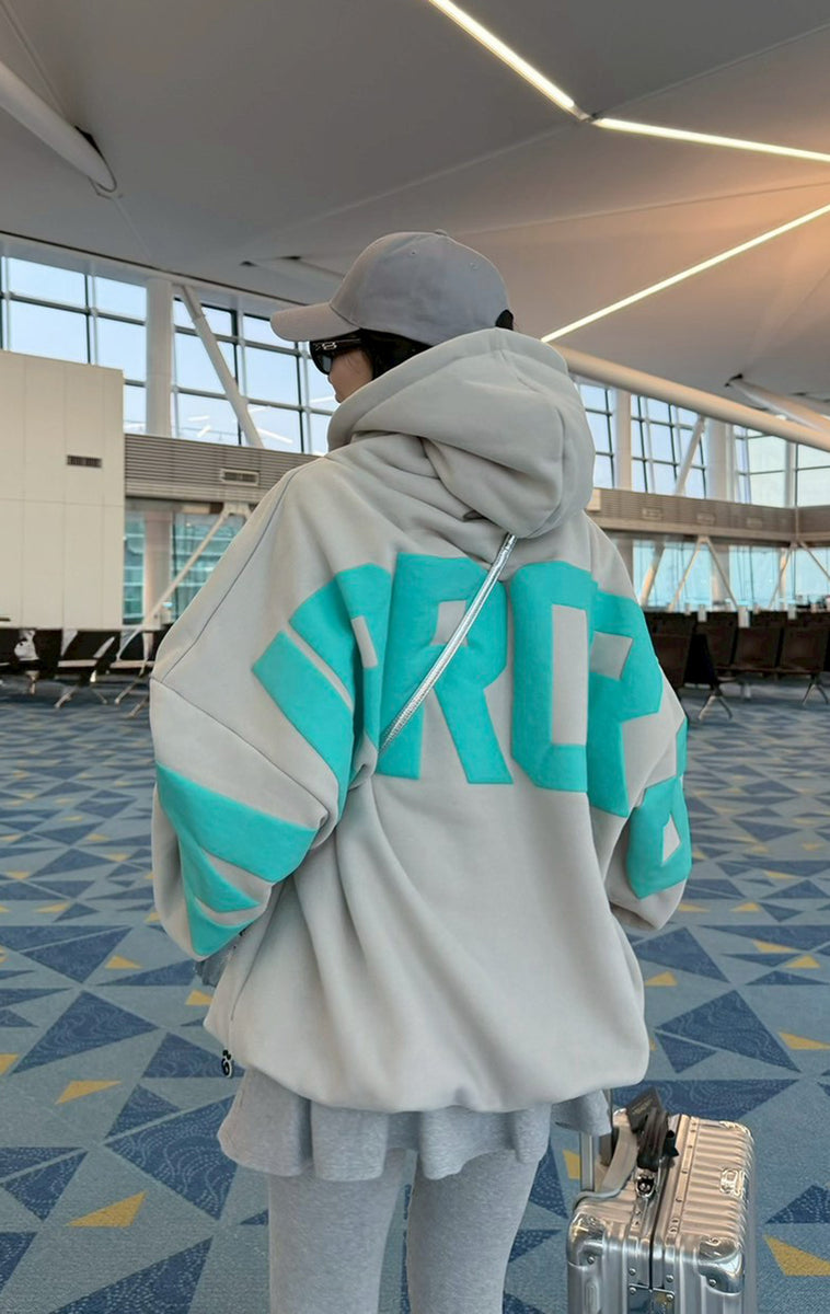 バレンタイン限定カラー ICON hoodie/GRAYBLUE – MIRROR9