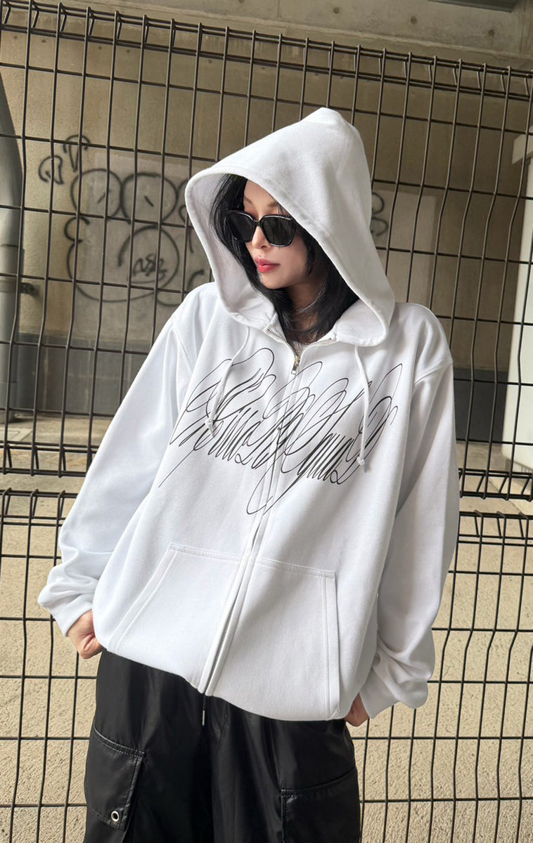 Zenith zip hoodie/2color – MIRROR9