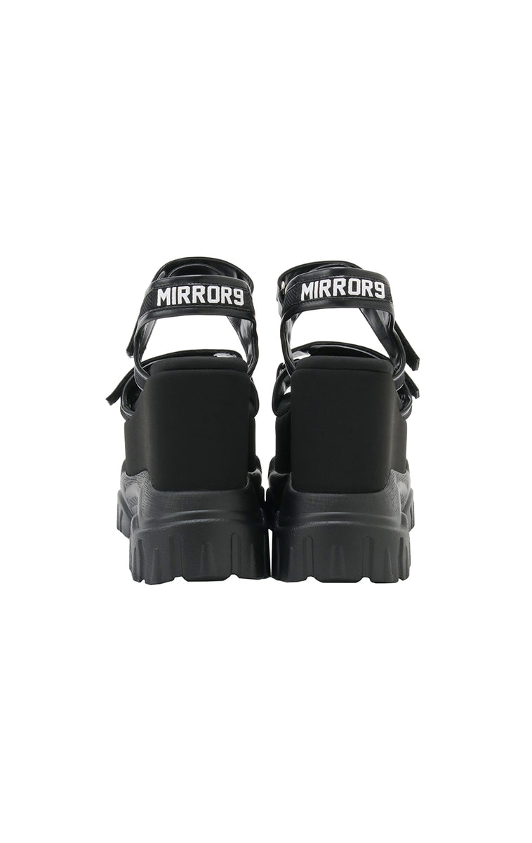MIRROR9❤︎今季スニーカーサンダル❤︎ Sneaker sandal high/BLACK – MIRROR9