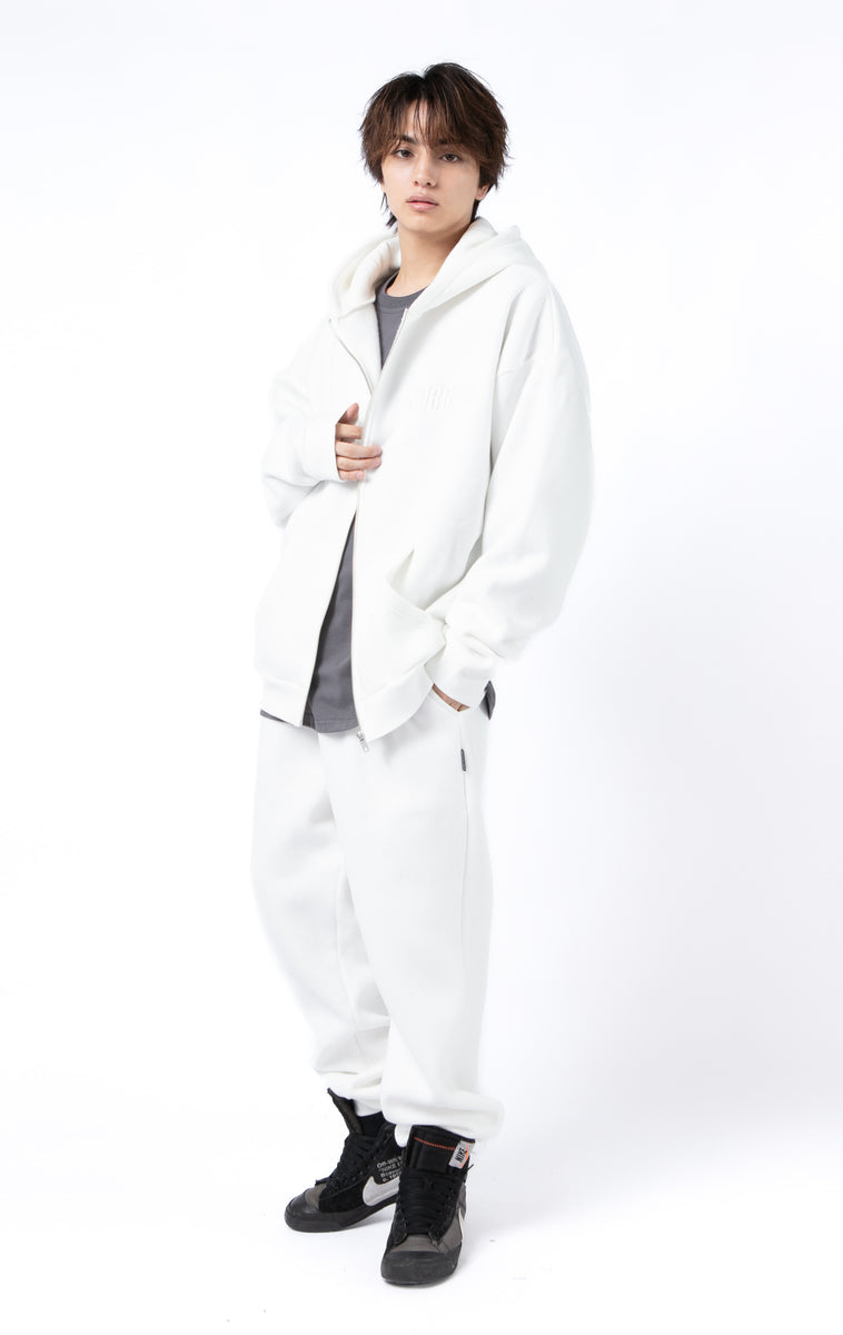 ♡ Embroidery zip hoodieミラーナイン 50%OFF】裏起毛Embroidery zip hoodie/3color – MIRROR9