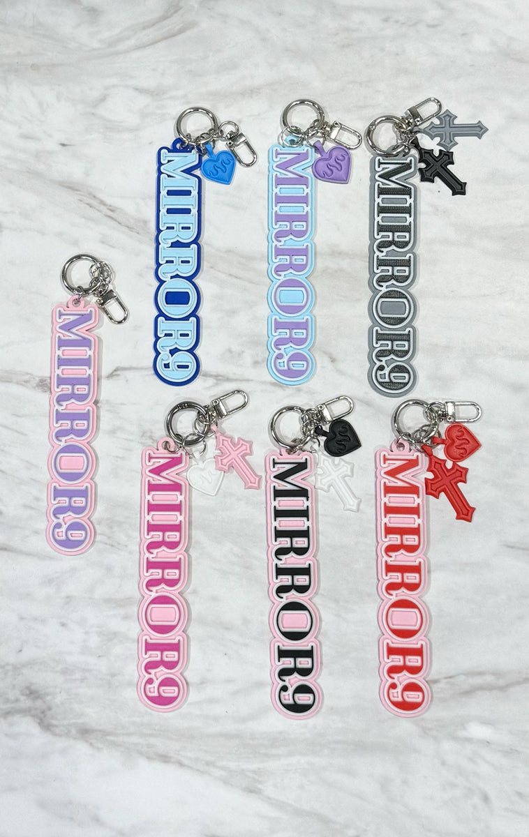 MIRROR9 logo key holder/7color