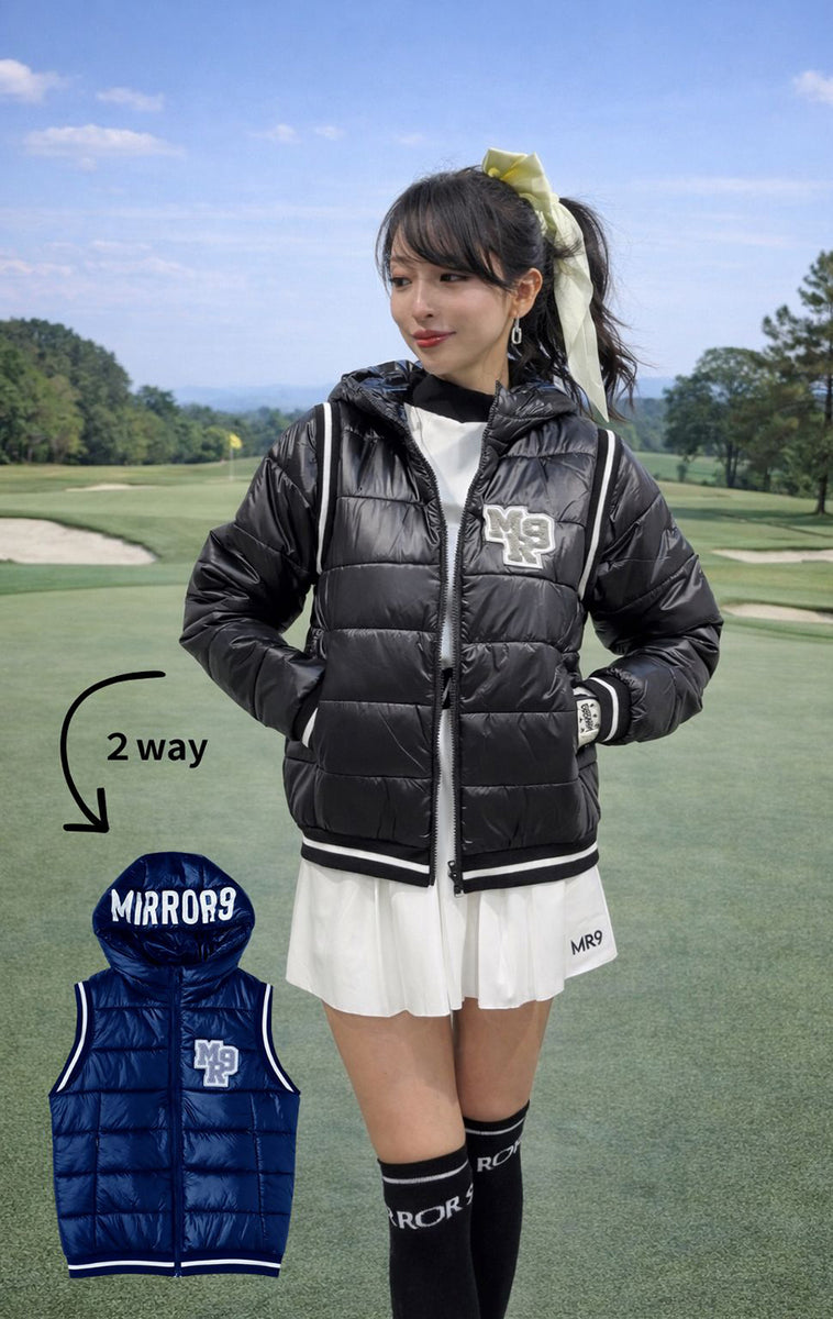 ミラーナイン　mirror9 2way play padding jacket 30%OFF】2way play padding jacket/2color – MIRROR9