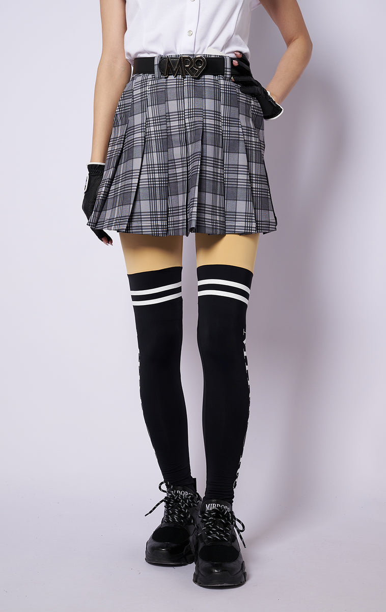 【30%OFF】Check pleats skirt/2color