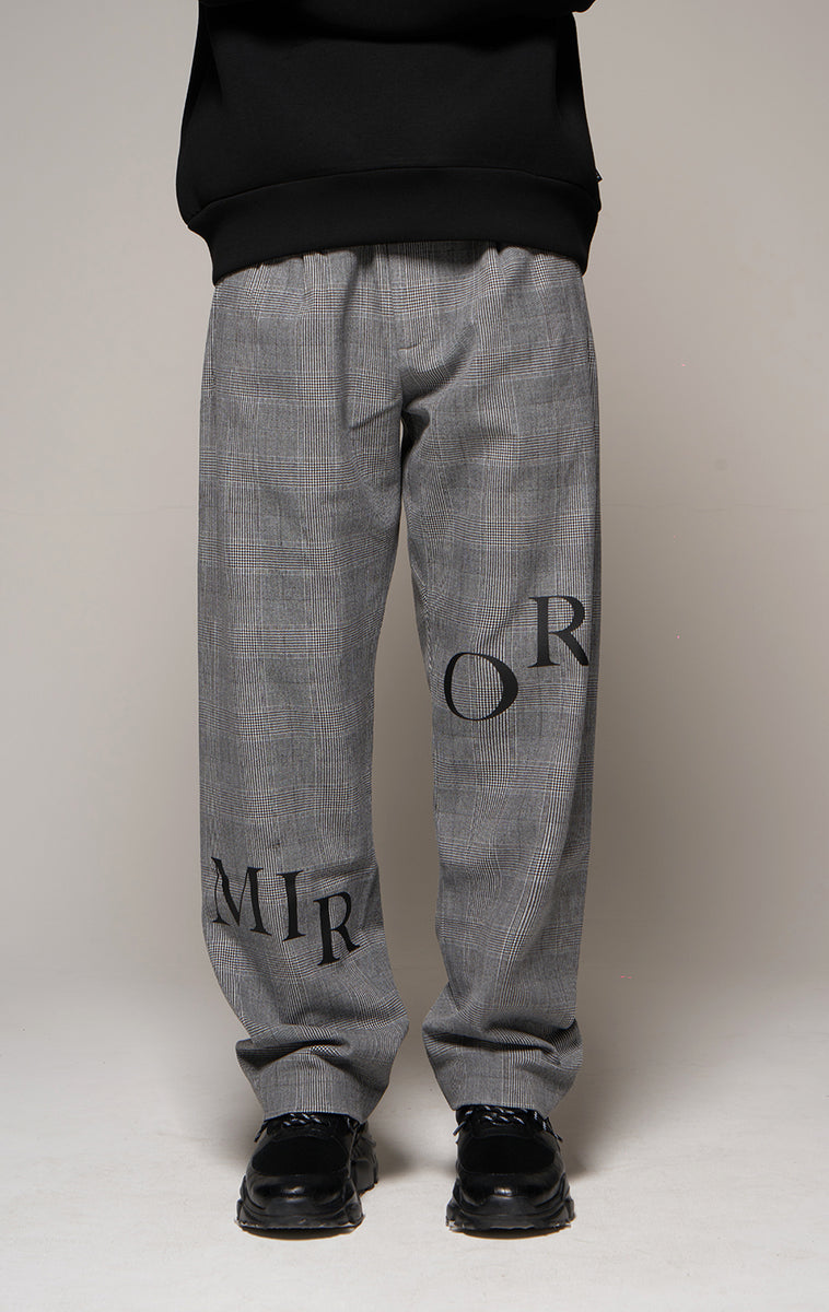 30%OFF】Men's check slacks – MIRROR9