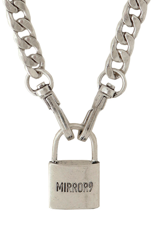 Padlock necklace – MIRROR9