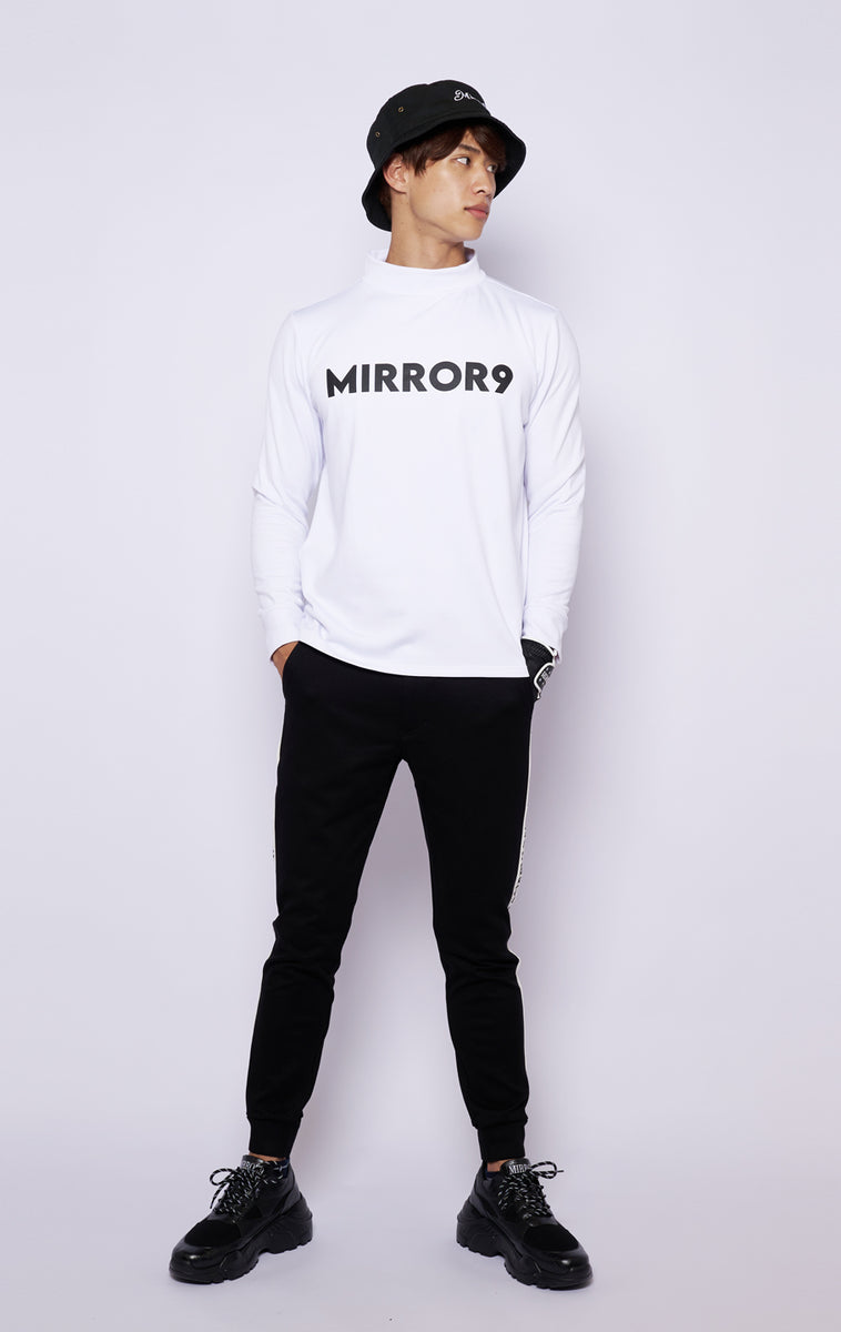 mirror9 ミラーナイン ゴルフウェア長袖UV heat logo tops