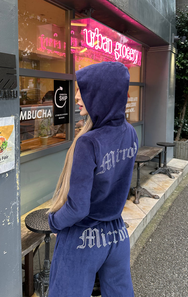 Velours hoodie setup/2color – MIRROR9