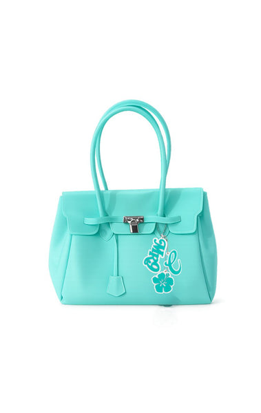 予約商品】MIRROR9 jelly bag & Initial key charm set/PINK(8月末発送