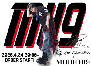 ミラーナイン ホワイト ロゴ MIRROR9(ミラーナイン)
