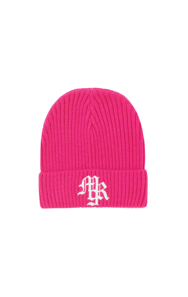 MR9 logo beanie/PINK