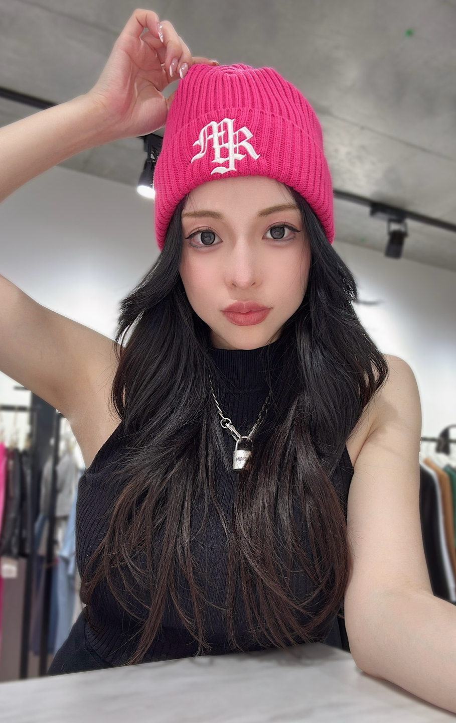 MIRROR9 ミラーナイン ロゴ ニット MR9 logo beanie/4color MIRROR9 ミラーナイン ロゴ ニット MR9 logo beanie/4color