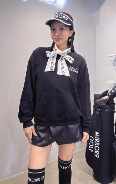 Lidia fake leather skort/2color