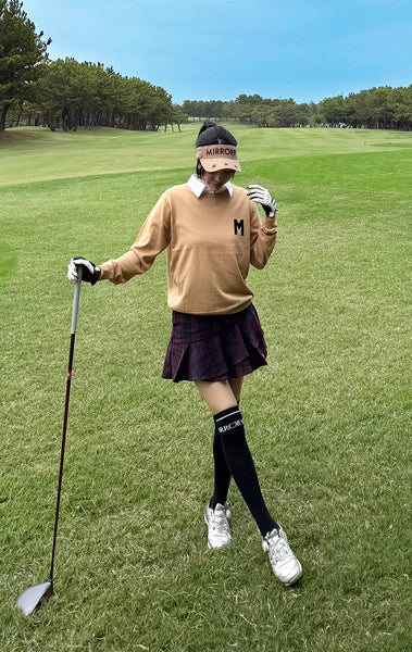 162cm トップスM着用 スカートS着用