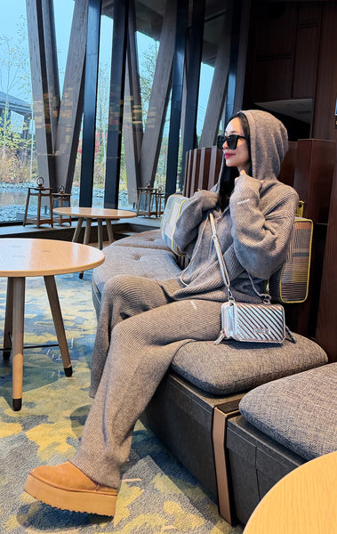 【予約商品】Cozy knit setup/2color（1月上旬発送予定）