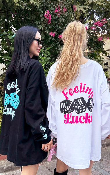 【予約商品】Dice logo long Tshirts/2color（10月末発送予定）