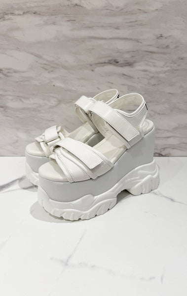 Sneaker sandal high/SILVER – MIRROR9 