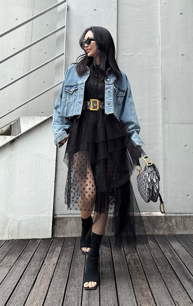 Denim short Jacket