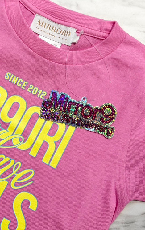 12TH Anniversary Tshirts/PINK – MIRROR9