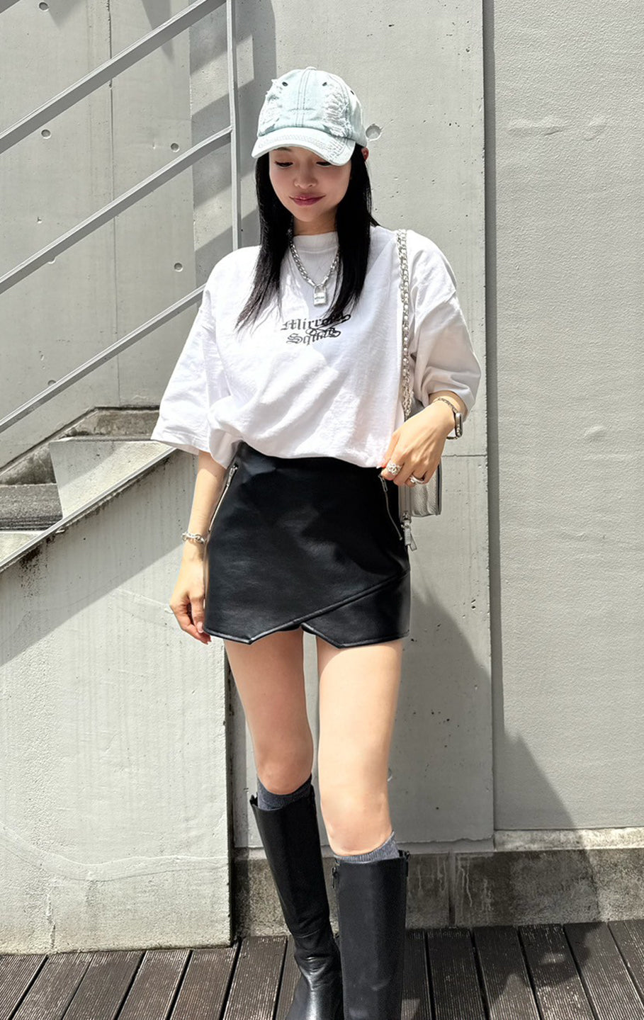 Side gore short boots/2color – MIRROR9