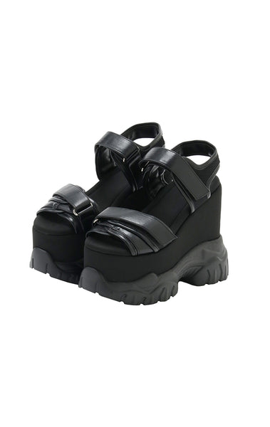 Sneaker sandal high/BLACK