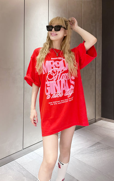 12TH Anniversary Tshirts/RED – MIRROR9