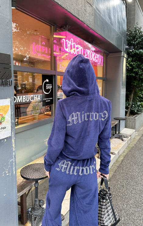 【20%OFF】Velours hoodie setup/2color